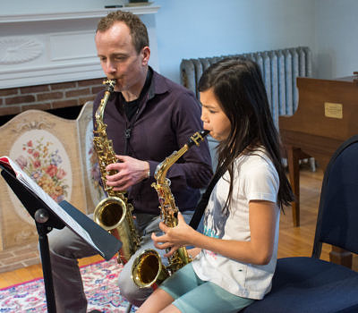 saxophone lesson Michael zsoldos