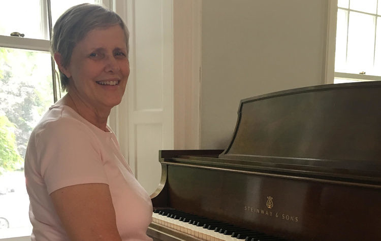 Sarah at Piano