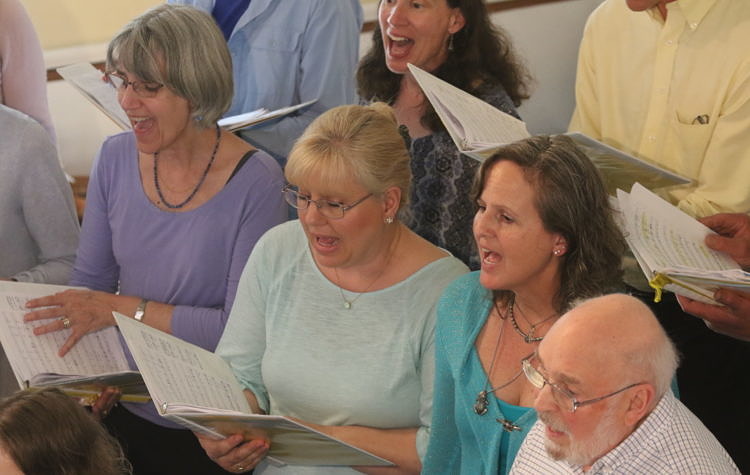 Juneberry Choral singers 