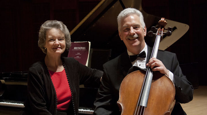 Norman Fischer and Jeanne Fischer cello