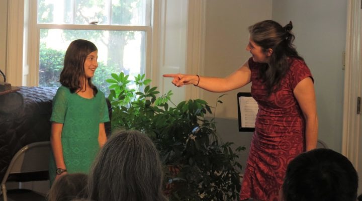 Students develop confidence in solo performance work.