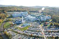 Aerial View of DHMC campus