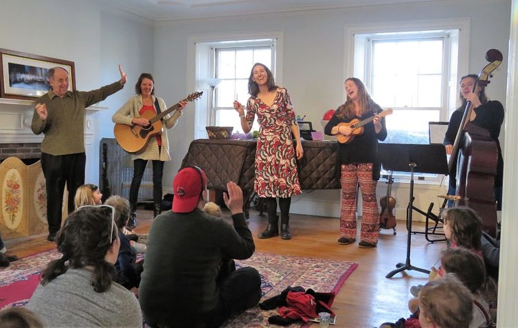 MT Faculty Singing and playing together