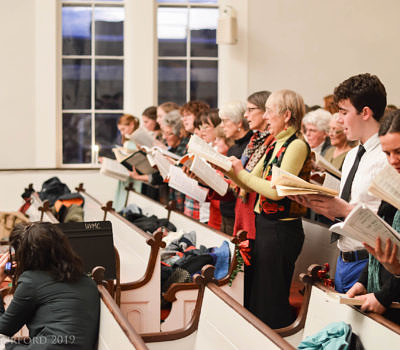 Chorus at 2019 Messiah Sing with Orchestra