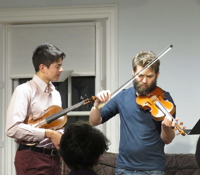 Johnny Gandelsman violin master class