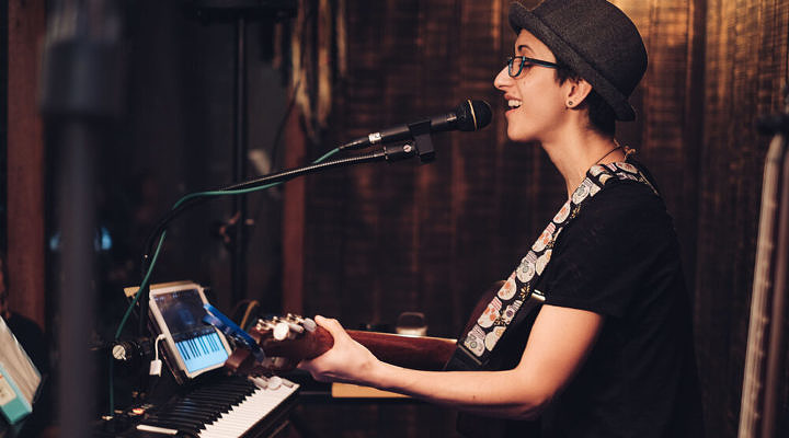 Songleader with Guitar