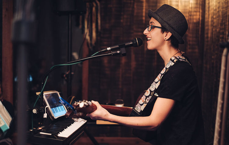Songleader with Guitar