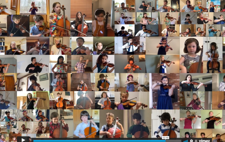 many children playing