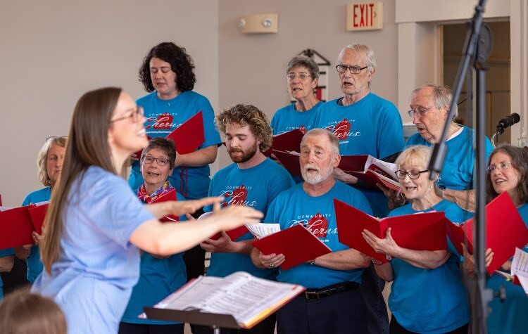 Singing in community brings joy to all involved!