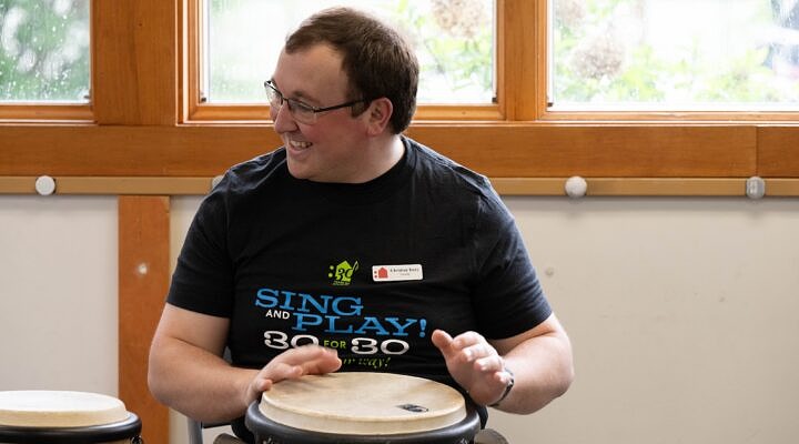 Christian Terry percussion instructor