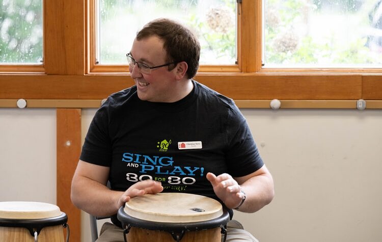 Christian Terry percussion instructor