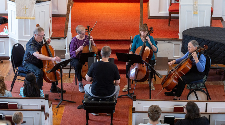 Cello Choir at Sing & Play 30 for 30